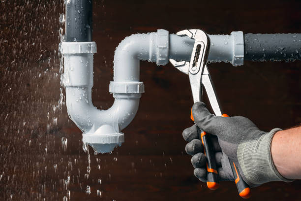 Professional Drain Cleaning technician working in Adelphia, NJ